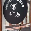 ZAF WC CapeTown 2016NOV13 025  Luv the corporate slogan/branding of the   Honey Badger   on Loop Street. : Africa, Cape Town, South Africa, Western Cape, Southern, 2016 - African Adventures, 2016, November